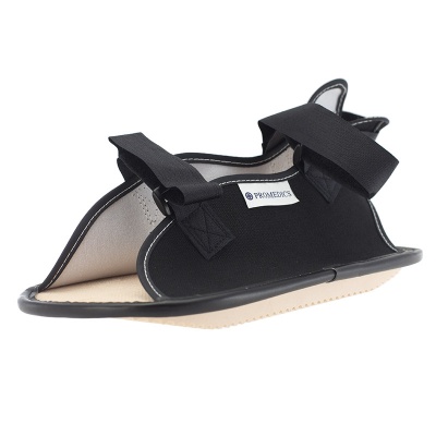 Black Open Toe Cast Sandal