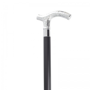 Chrome-Plated Crutch Handle Formal Cane