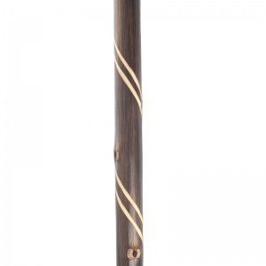 Dark Scorched Chestnut Hiking Staff