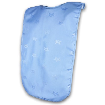 Dignified Adult Bib Clothing Protector (Blue)