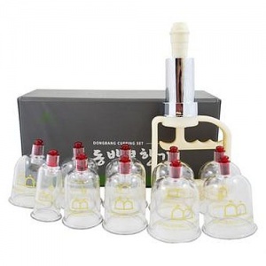 DONGBANG Plastic Cupping Set with 10 Cups