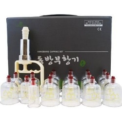 DONGBANG Plastic Cupping Set with 17 Cups