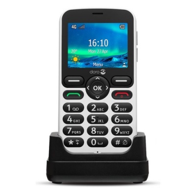 Doro Flip Phone Mobile with Large Display | Health and Care