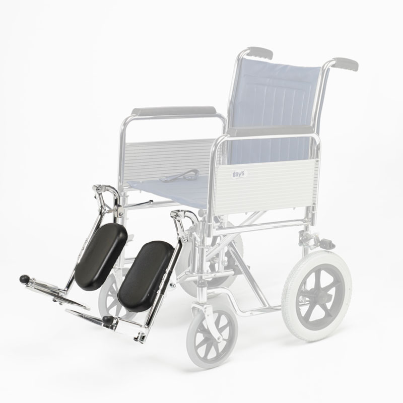 Elevating Leg Rests for Days Chrome-Plated Wheelchairs (Pair)