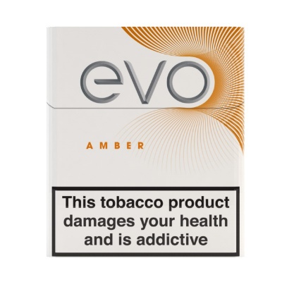 EVO Amber Tobacco Sticks for the Ploom X Device (Pack of 20)