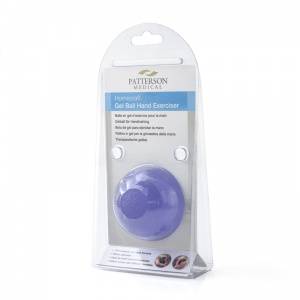 Soft Gel Ball Hand Exerciser Blue