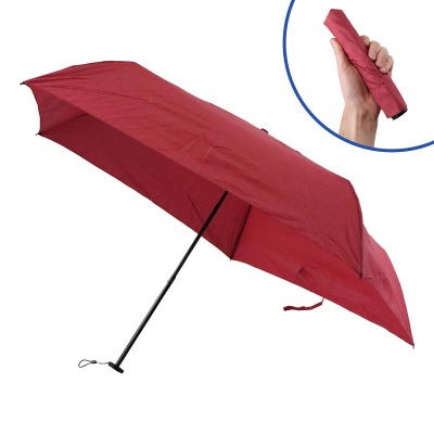 Fulton Aerolite Lightweight Compact Umbrella for Women (Red)