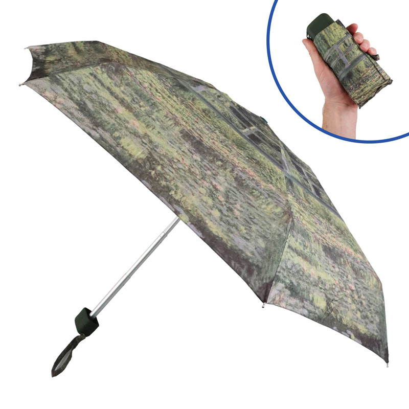 Fulton Tiny 2 National Gallery Foldable Umbrella (Water-Lily Pond)