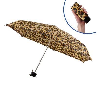 Fulton Tiny 2 Foldable Umbrella (Bling Leopard)