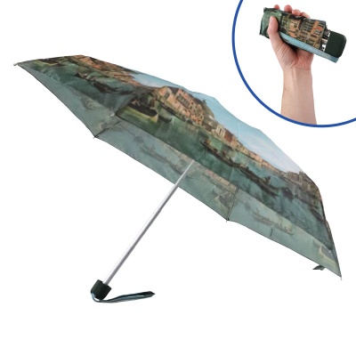 Fulton Tiny 2 National Gallery Foldable Umbrella (Venice: The Grand Canal)