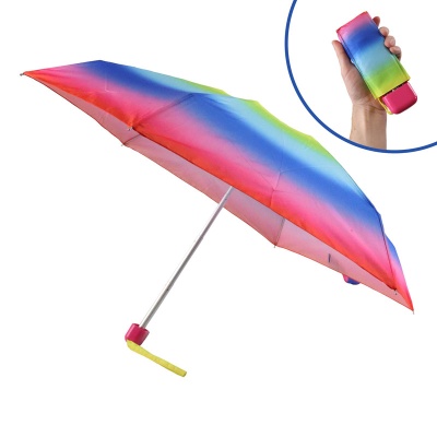 Fulton Tiny 2 Foldable Umbrella (Rainbow)