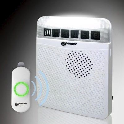 Geemarc Amplicall 100 Wireless Receiver with Doorbell