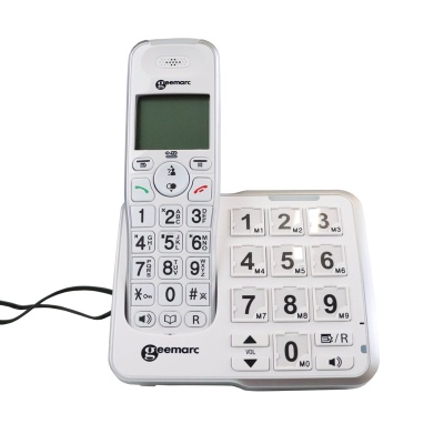 Geemarc AmpliDECT 295 Photo Amplified Cordless Telephone with Answering Machine