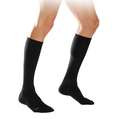 Sigvaris Essential Coton Black Class 3 Men's Socks