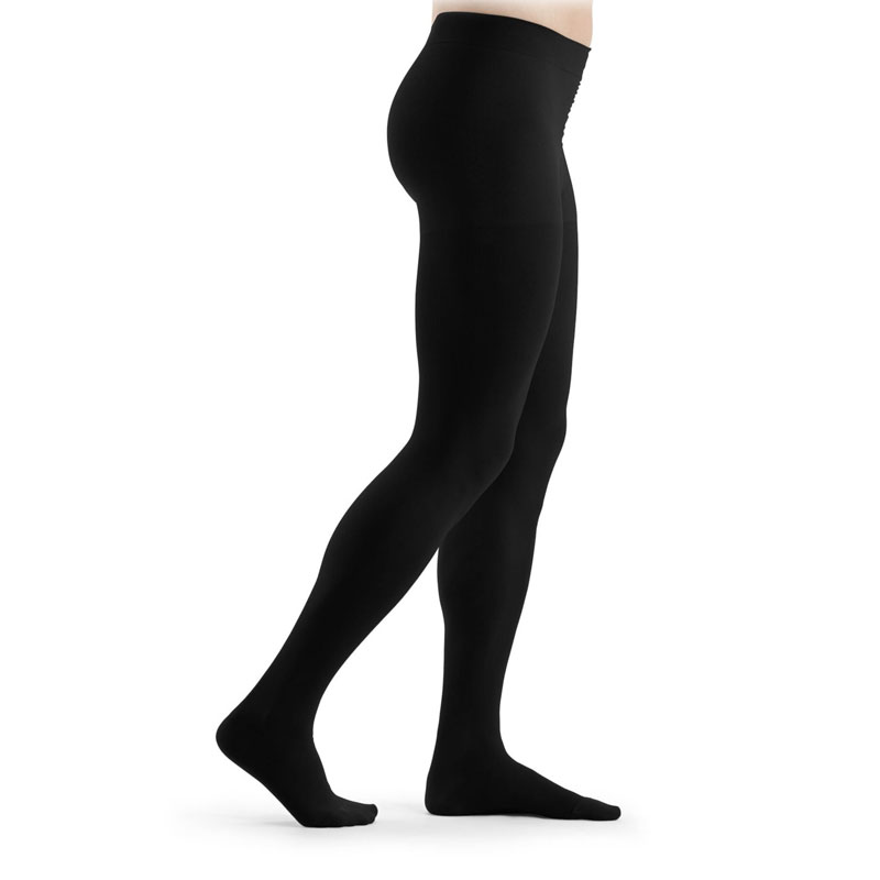 Sigvaris Essential Comfortable Unisex Class 2 Black Compression Tights