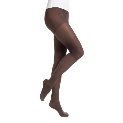 Sigvaris Essential Semitransparent Class 2 Chocolate Compression Tights