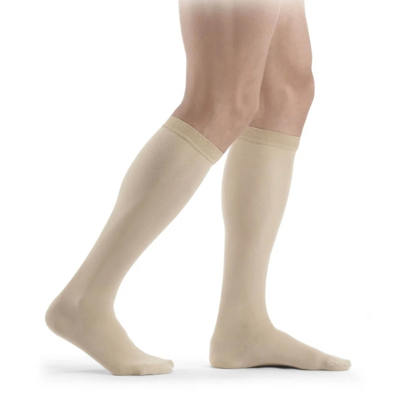 Sigvaris Essential Thermoregulating Unisex Class 3 Knee High Nature Compression Stockings