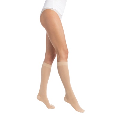 Sigvaris Style Semitransparent Class 2 Knee High Skin Compression Stockings