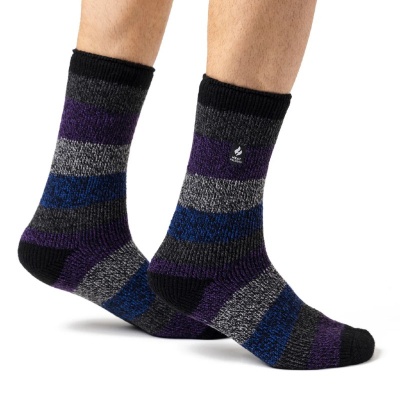Heat Holders Home Men's Ankle Socks (Navy)