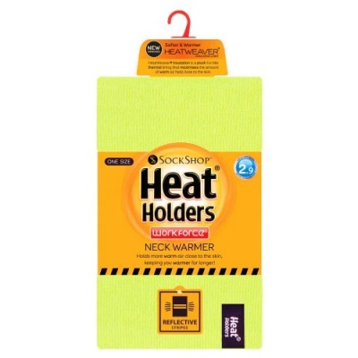 Heat Holders Workforce Men's Thermal Hi-Vis Neck Warmer (Yellow)