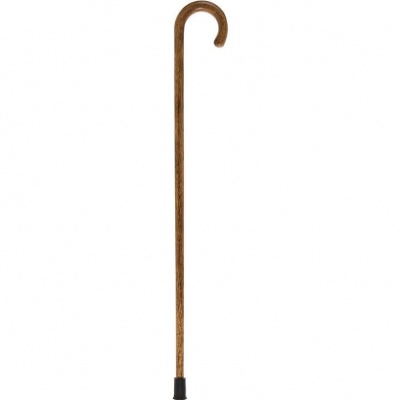 Hickory Crook Handle Walking Stick