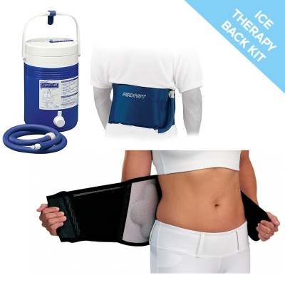 Donjoy Comfortform Support and TPN 200 TENS Machine Back Pain Relief Kit