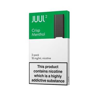 JUUL2 Crisp Menthol Pods 18mg (Pack of 2 Pods)