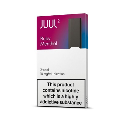 JUUL2 Ruby Menthol Pods 18mg (Pack of 2 Pods)