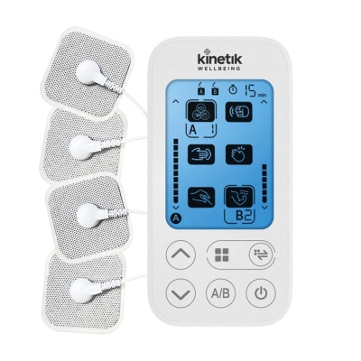 Kinetik Wellbeing AD-2126 Dual-Channel TENS Machine for Pain Relief