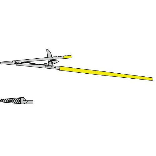 Silcock Stevens Needle Holder With Tungsten Carbide Jaws 140mm Straight