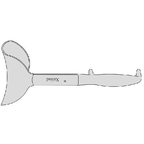 Doyen Abdominal Retractor Medium 100mm Width Blade 215mm