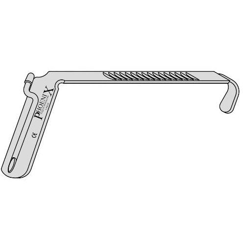 Davis Boyle Mouth Gag Tongue Plate And Anaesthetic Tube Fig. 5 115mm