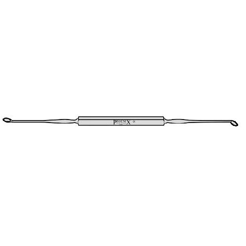 Barker Aural Curette Straight Double Ended 170mm Straight