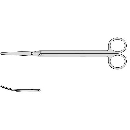 Nelson Scissors (Thoracic) 280mm Curved | Health and Care