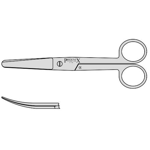 Doyen Scissors (Uterine) 170mm Curved