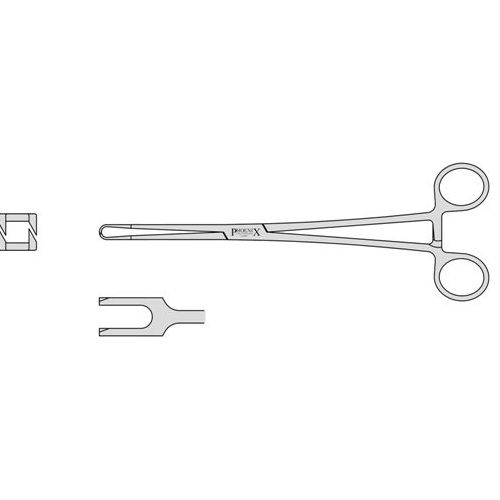 Schroeder Uterine Vulsellum Forceps With 2 Into 2 Teeth And A Box Joint 240mm Straight Health 