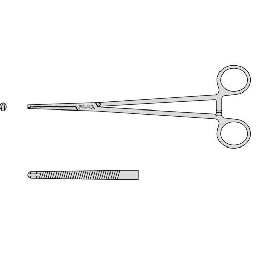 Bengolea Artery Forceps 1 Into 2 Teeth With Serrated Jaws 200mm Straight