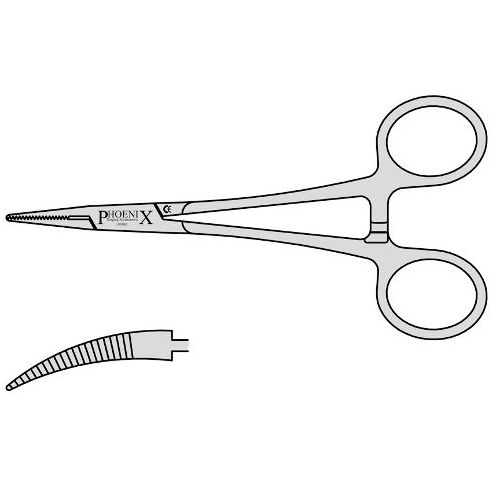 Jolls Artery Forceps With Box Joint 145mm Curved