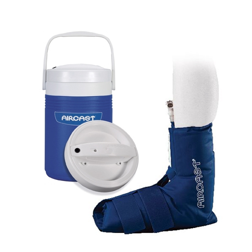 Aircast Cryo Ankle Cuff with Automatic Cold Therapy IC Cooler Unit ...