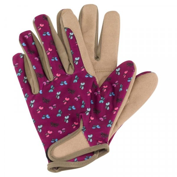 Briers Purple Butterfly Smart Ladies Gardening Gloves