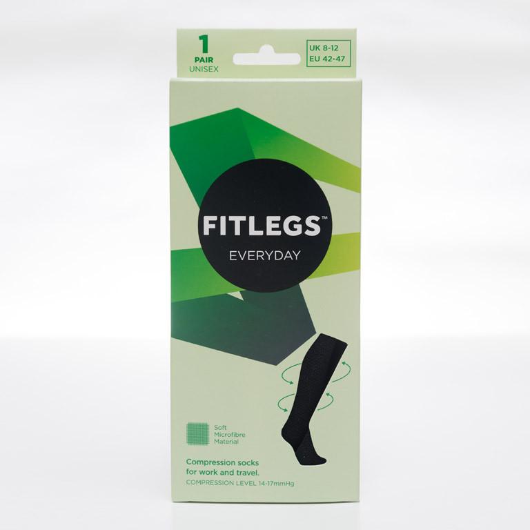 FitLegs Continued Care Below-Knee Closed-Toe Anti-Embolism