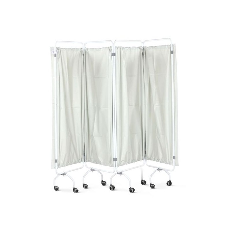 Bristol Maid Four-Section Folding Curtain Screen