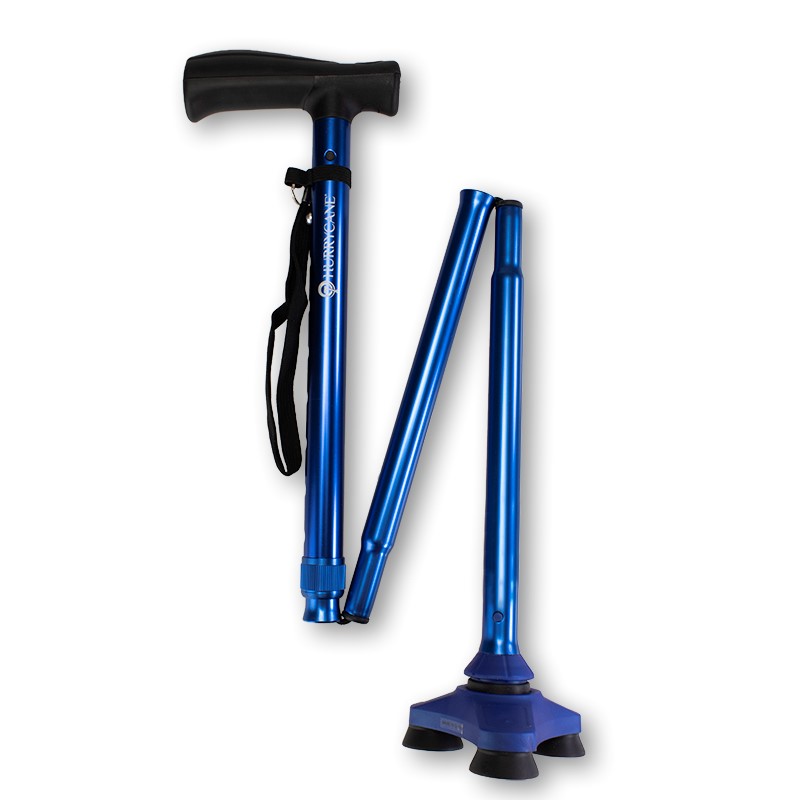 HurryCane Walking Stick (Blue) | Health and Care