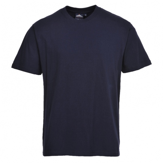 Portwest B195 Navy Breathable Cotton T-Shirt