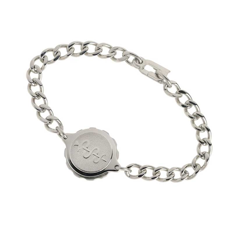 SOS Talisman Ladies Snake and Staff Medical ID Bracelet