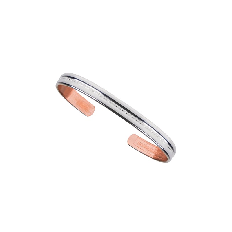Sabona windsor silver plated copper bracelet for arthritis 7mm (1)%20copy