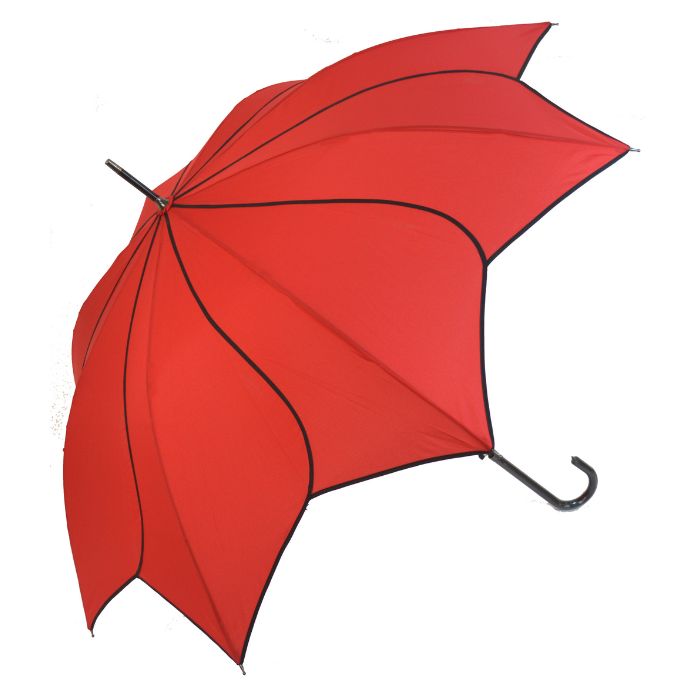 Soake Everyday Automatic Swirl Umbrella (Red)