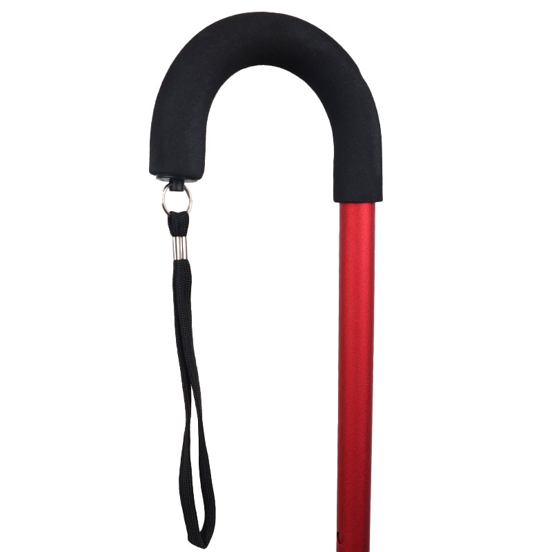 Ziggy Burgundy Adjustable Walking Stick | Health and Care