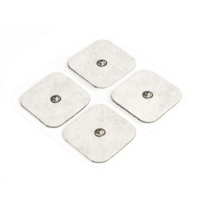 Small Spare Self-Adhesive Electrode Pads for the Beurer EM49 Digital TENS and EMS Device (Pack of 8)