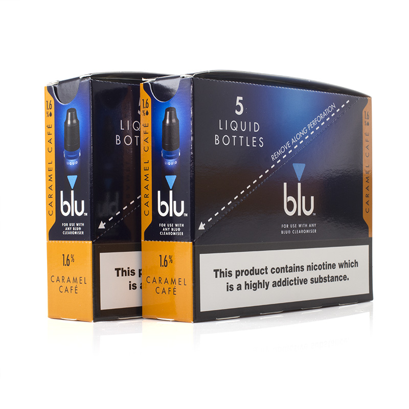 Blu Pro Caramel Cafe E-Liquid (Pack of Ten) | Health and Care